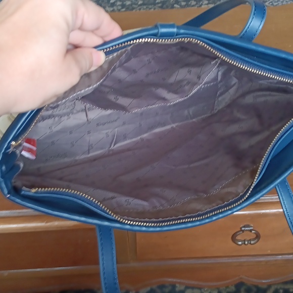 Signare Paddington Bear Tote Bag - Cream and Blue - Picture 2 of 4